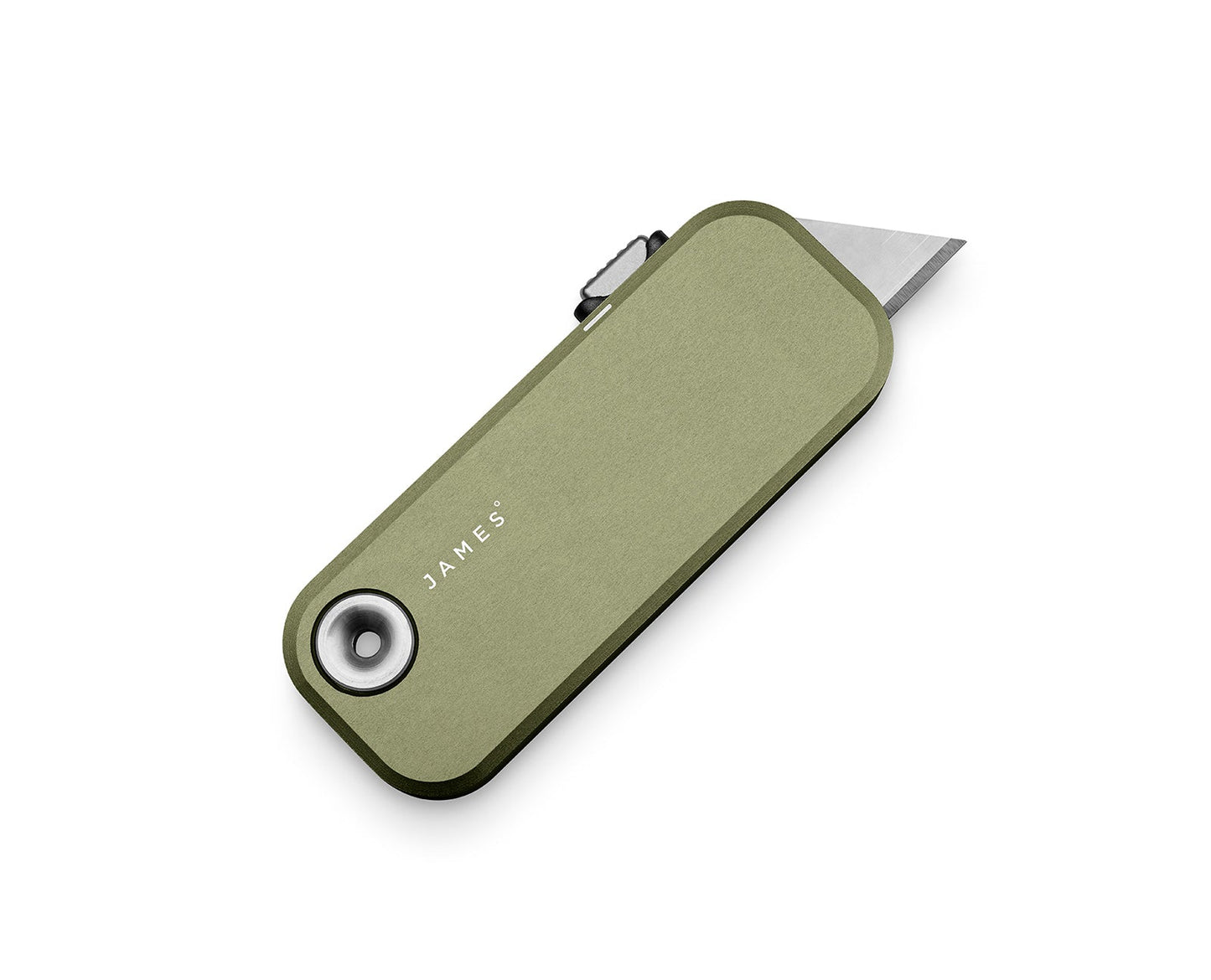James Brand The Palmer Utility Knife OD Green + Stainless