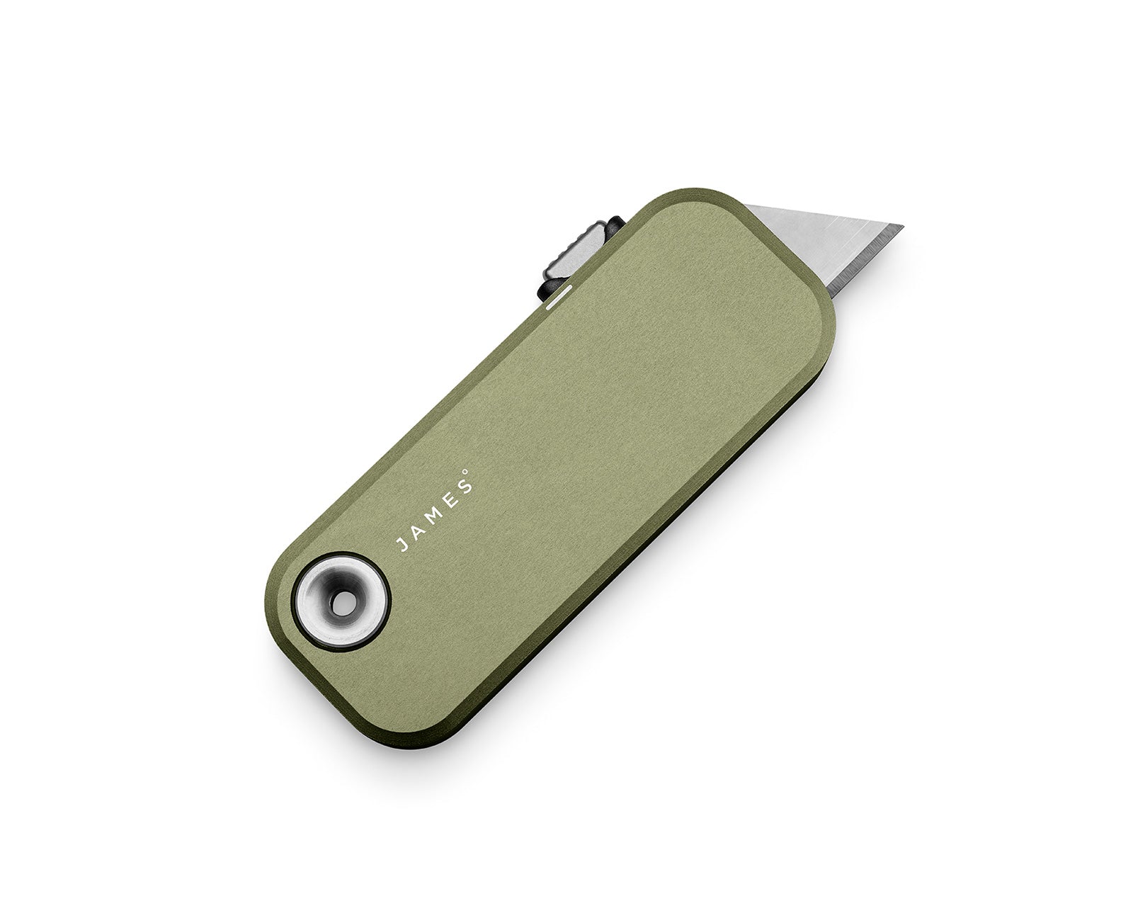James Brand The Palmer Utility Knife OD Green + Stainless