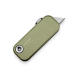 James Brand The Palmer Utility Knife - OD Green + Stainless