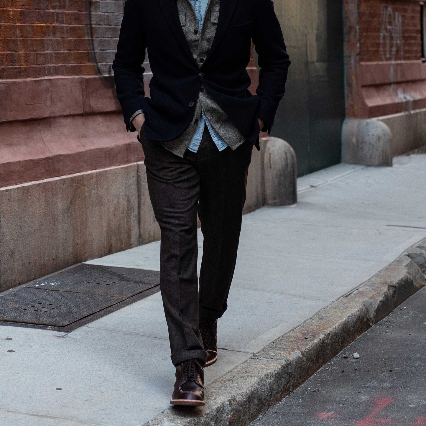 RIVAY The Edwards Wool Trouser