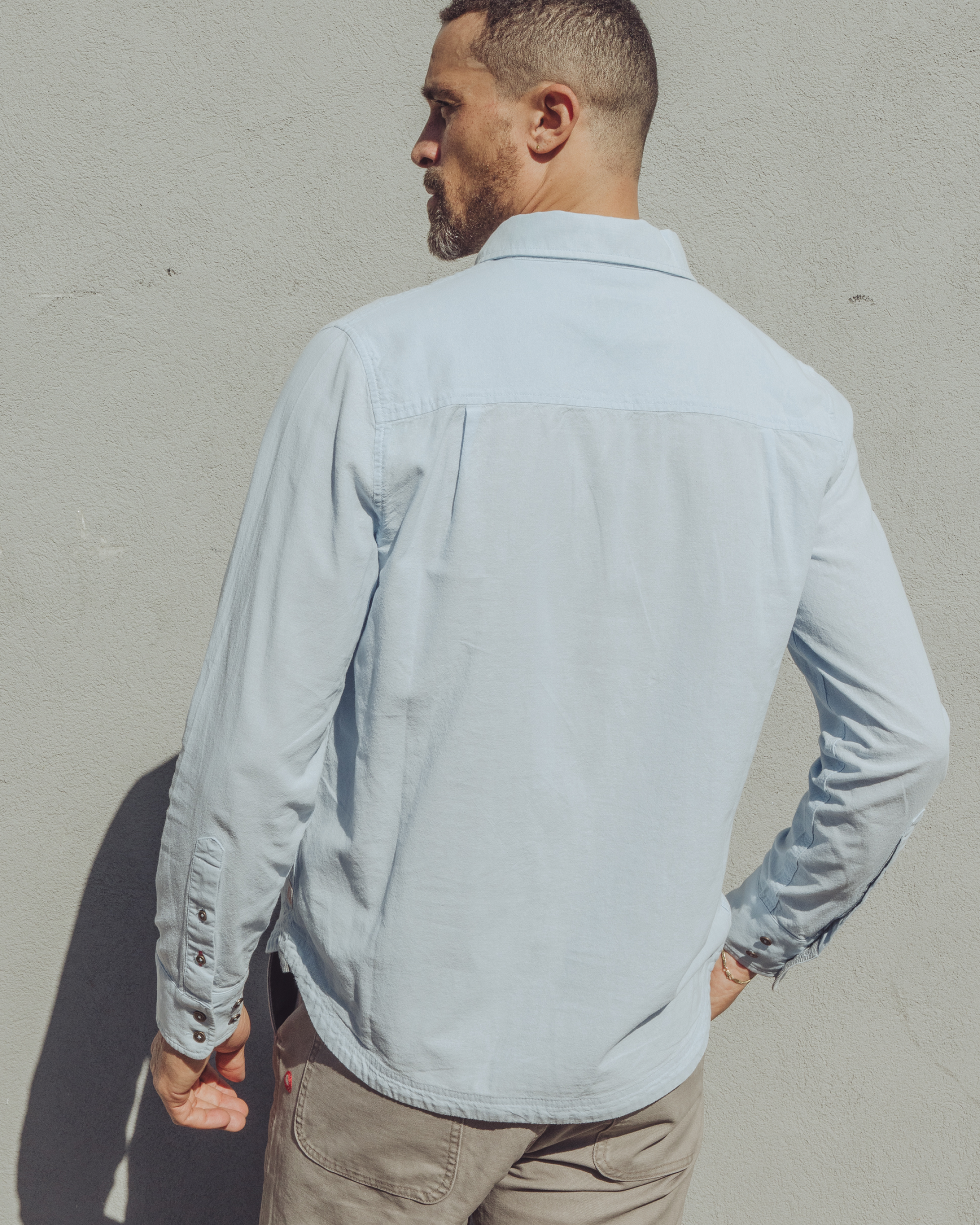 Tradesman Button-Down in Chambray