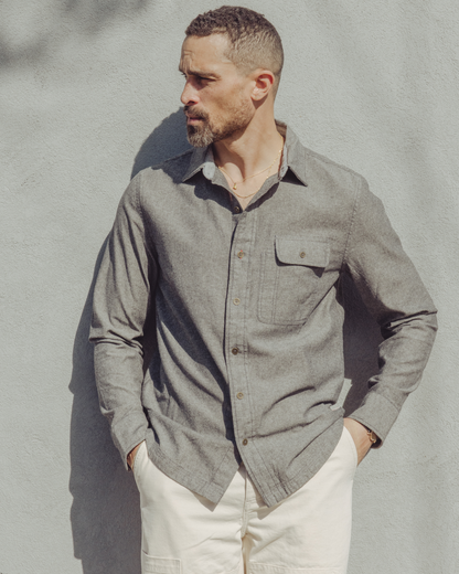 Tradesman Button-Down in Chambray