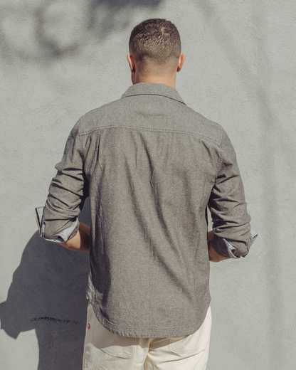 Tradesman Button-Down in Chambray