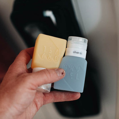 TSA Set Clear Shower Bag