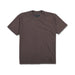 AARON LEVINE CREW T-SHIRT - BROWN