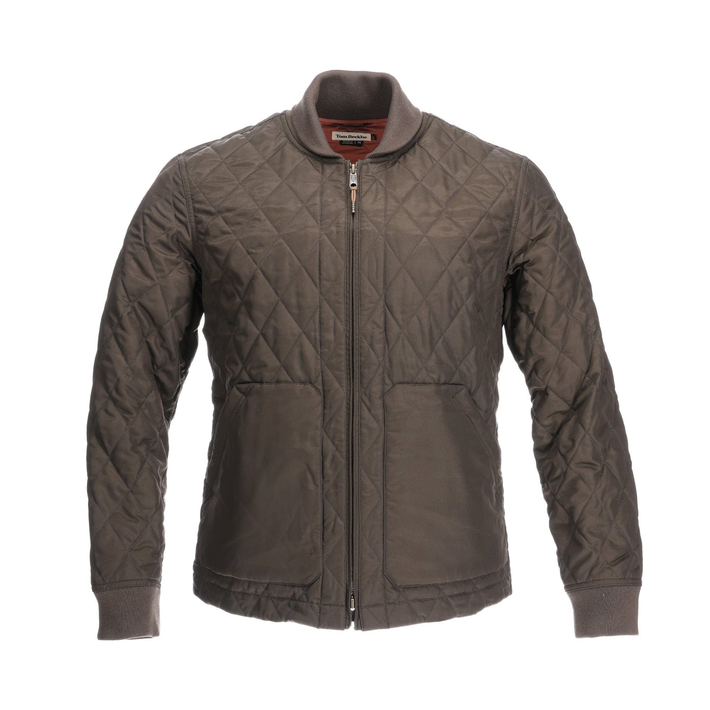 Tom Beckbe Logan Bomber Jacket Dark Green