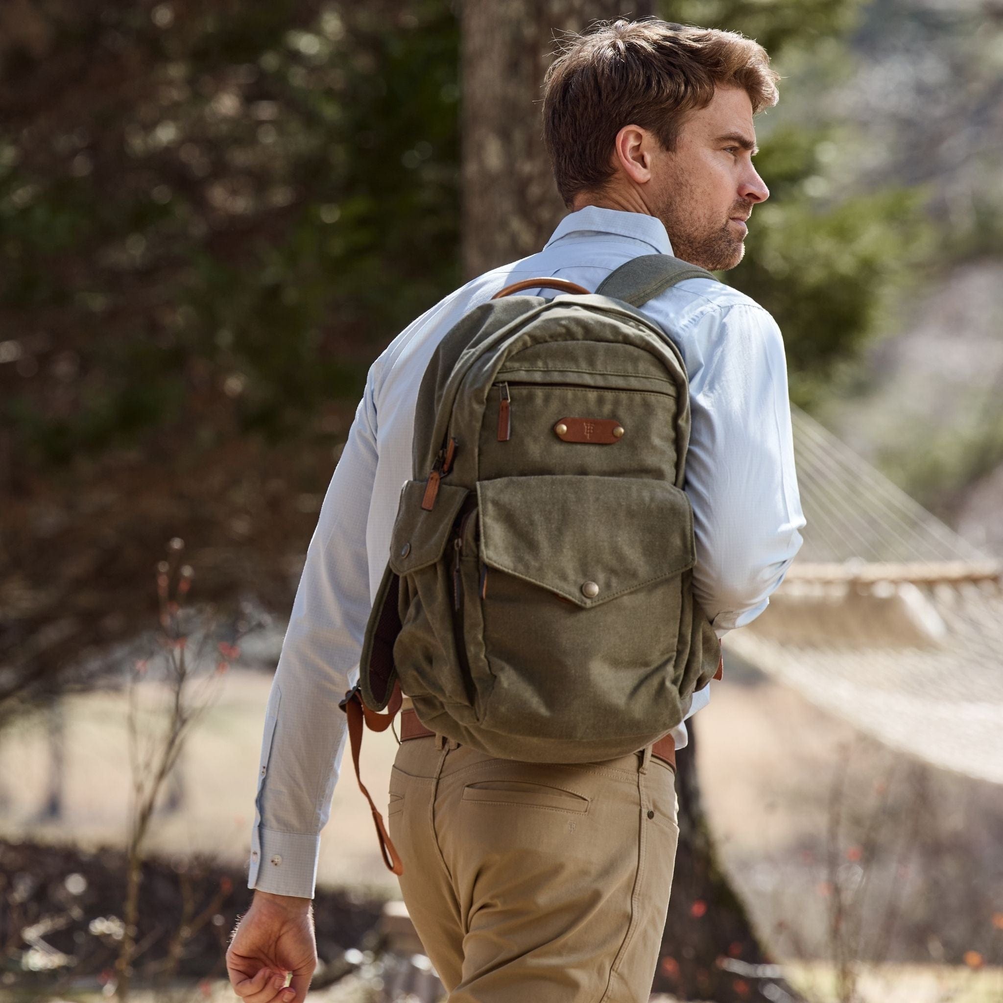 Tom Beckbe Canvas Backpack | Uncrate Supply