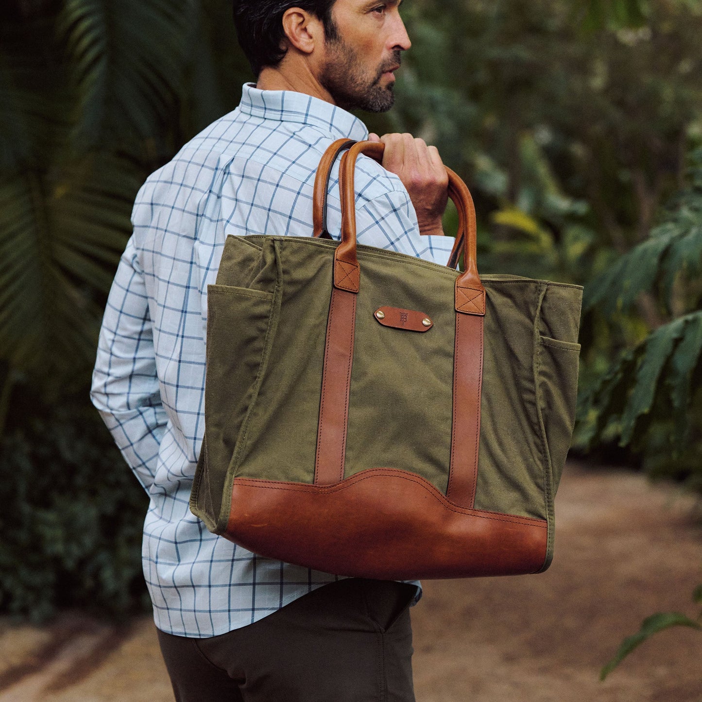 Tom Beckbe Canvas Carryall Bag