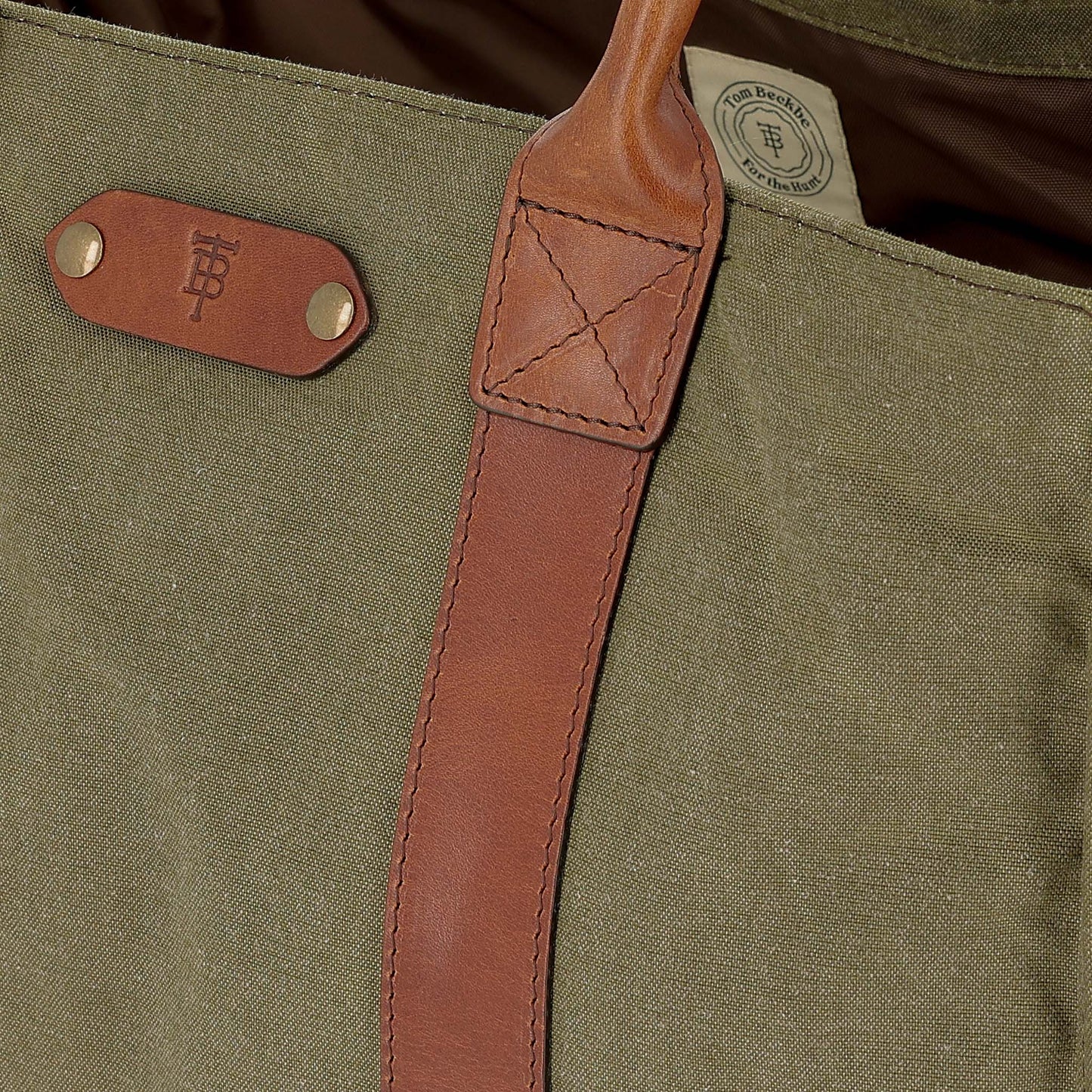 Tom Beckbe Canvas Carryall Bag