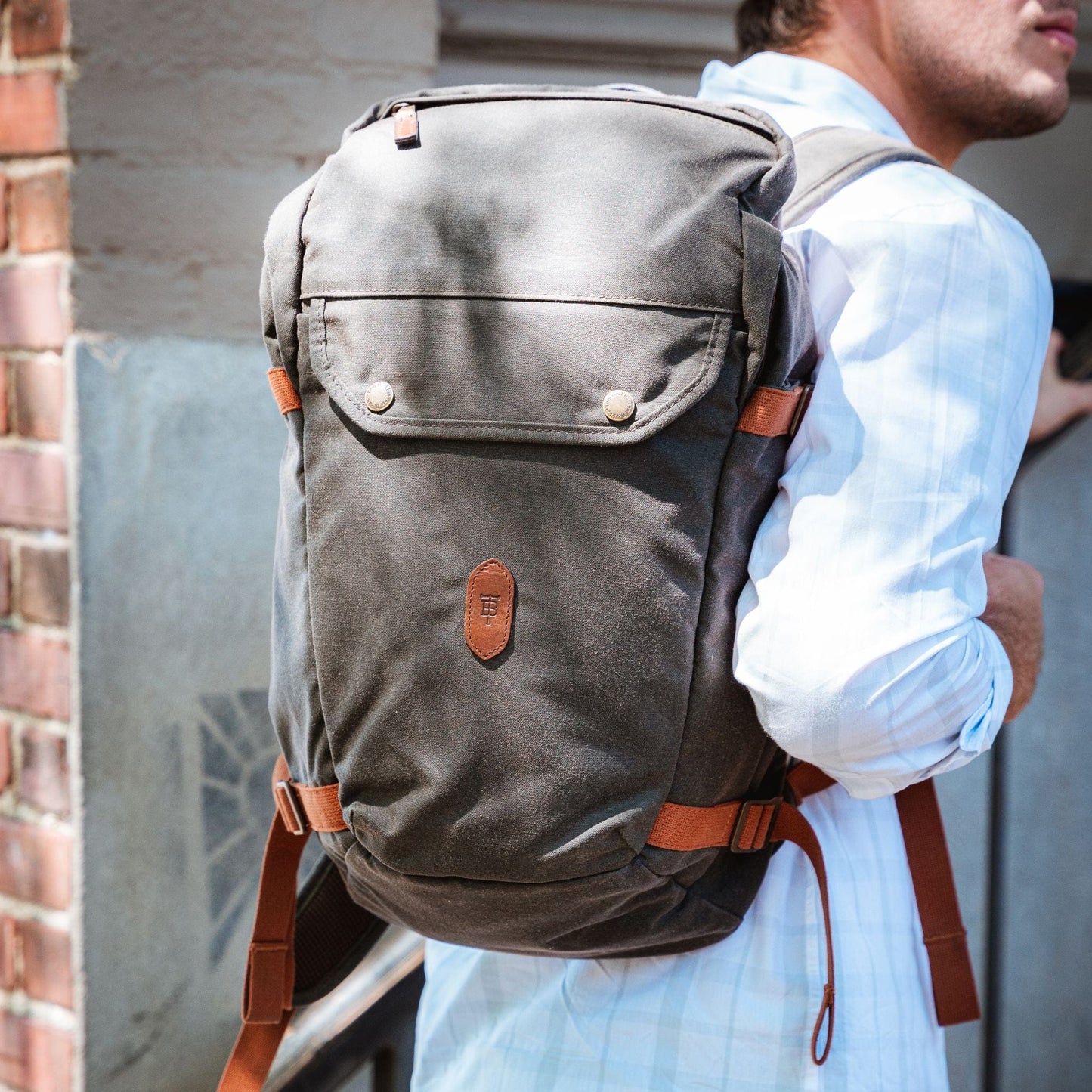 Tom Beckbe Canvas Daypack