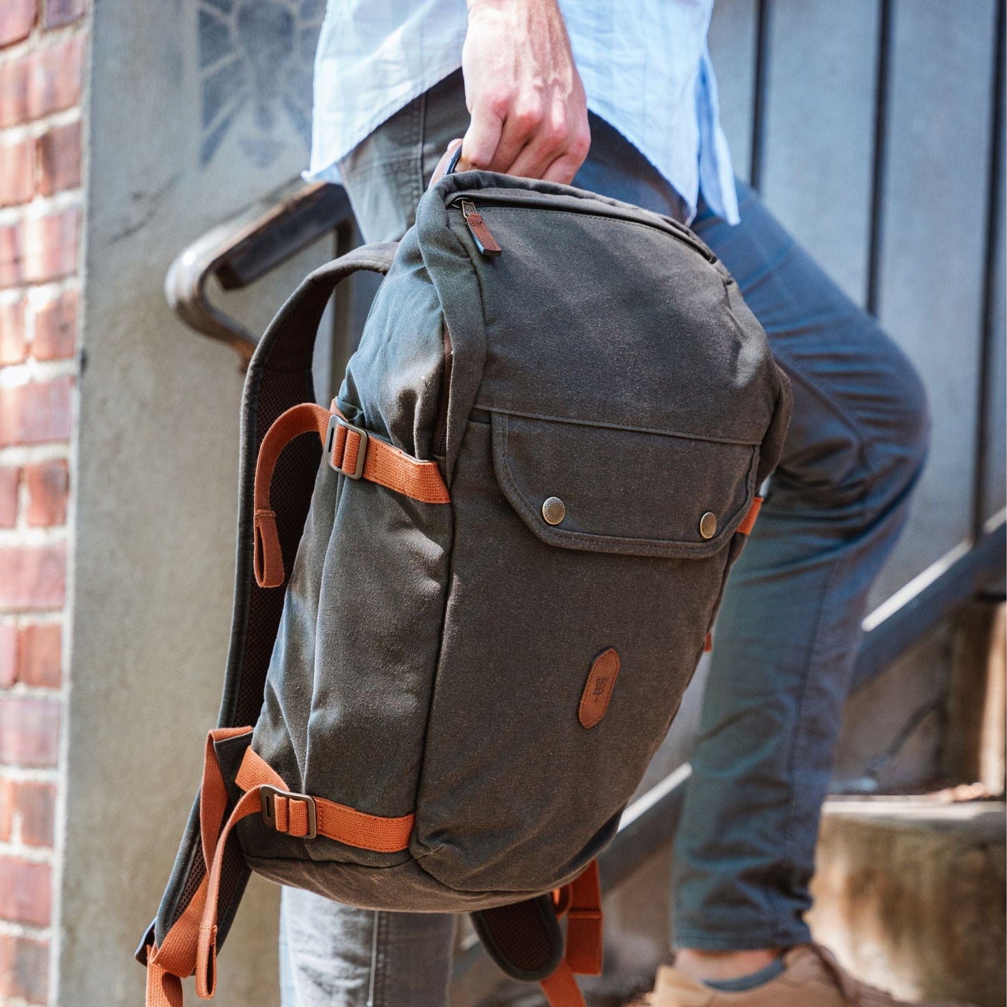 Tom Beckbe Canvas Daypack