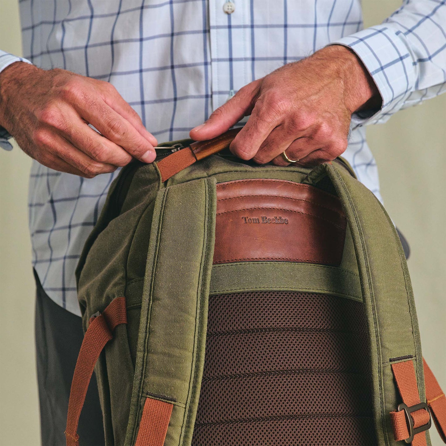 Tom Beckbe Canvas Daypack