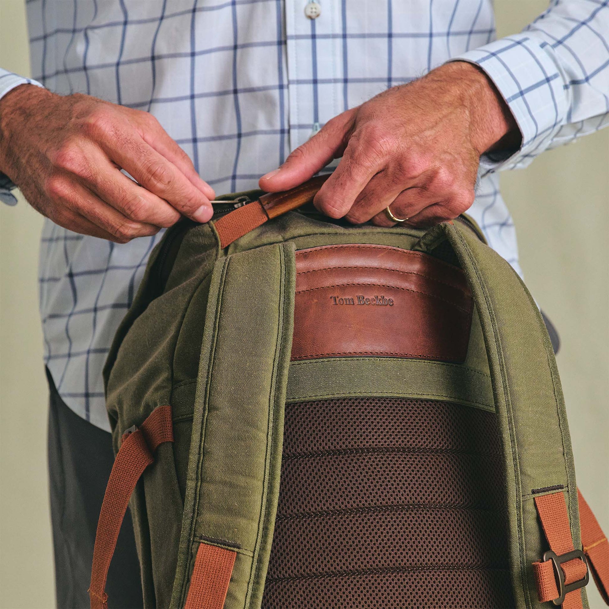 Tom Beckbe Canvas Daypack
