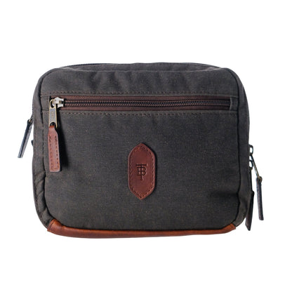 Tom Beckbe Canvas Hanging Toiletry Bag