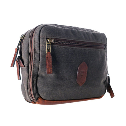 Tom Beckbe Canvas Hanging Toiletry Bag