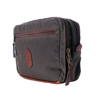 Tom Beckbe Canvas Hanging Toiletry Bag