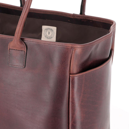 Tom Beckbe Leather Carryall Bag