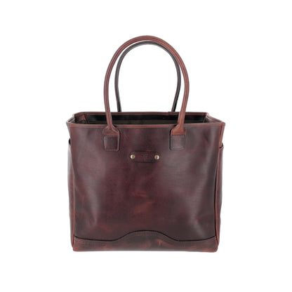 Tom Beckbe Leather Carryall Bag Oak