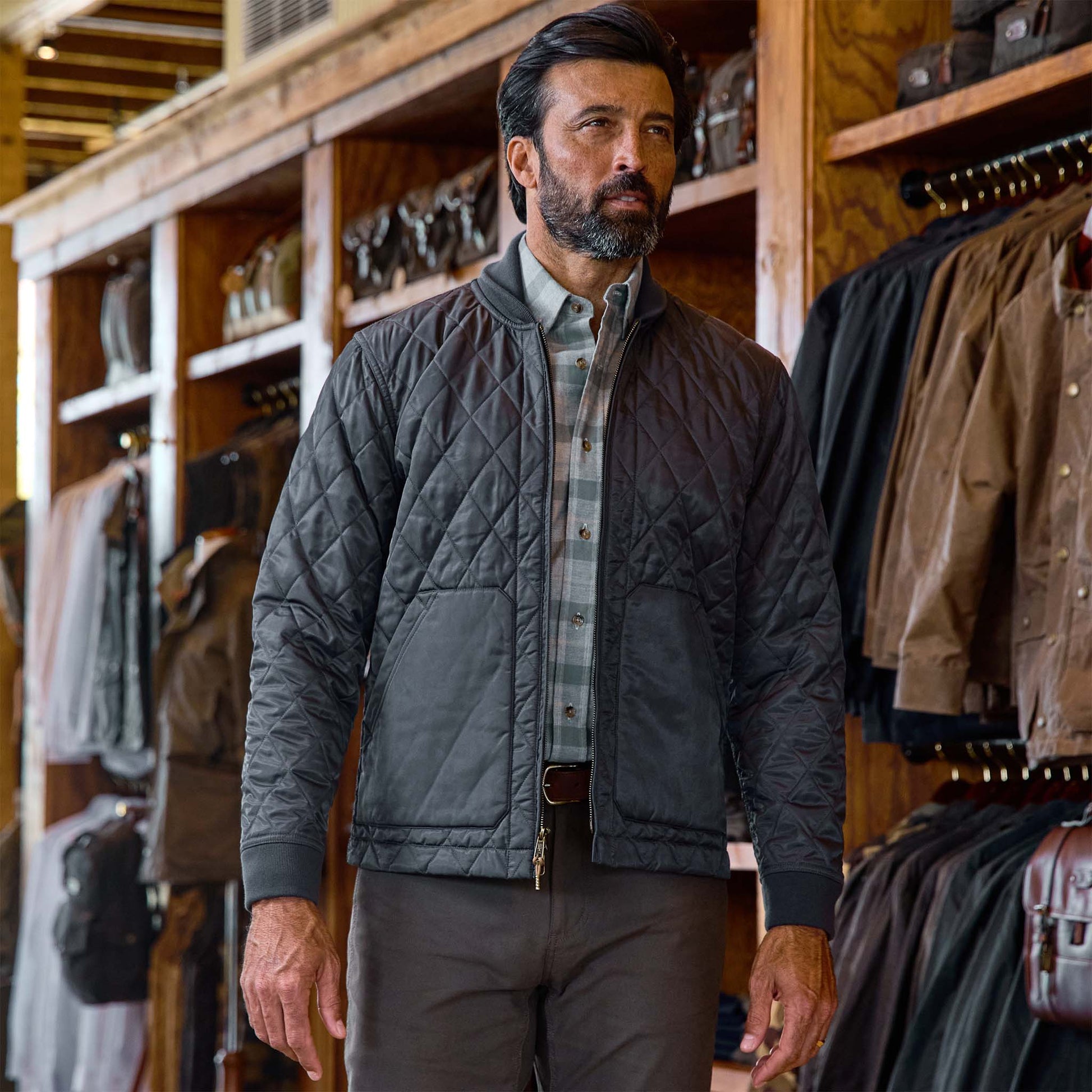 Tom Beckbe Logan Bomber Jacket