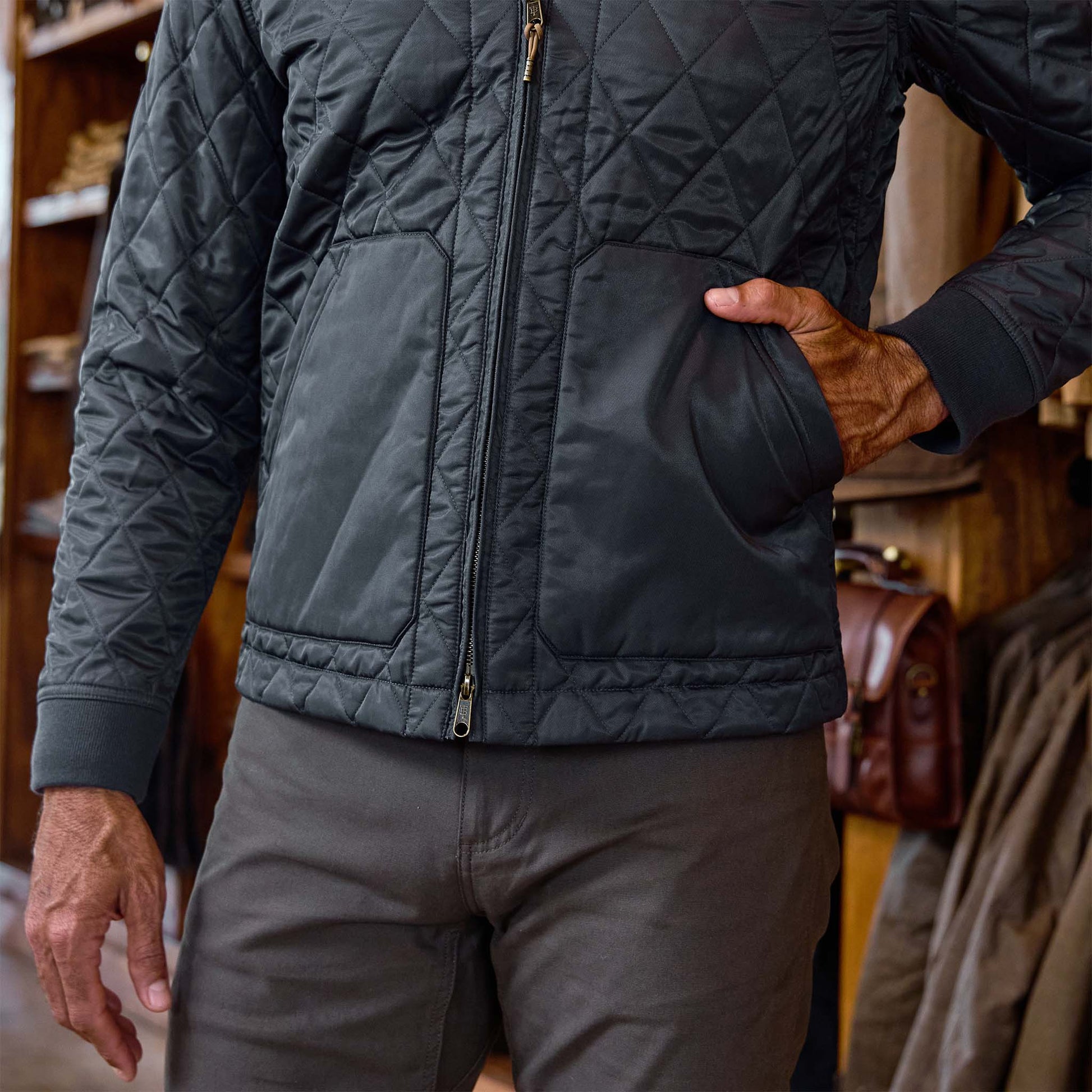 Tom Beckbe Logan Bomber Jacket