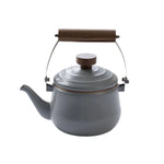 BareBones Enamel Teapot - Slate Gray