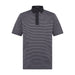 Asher Golf Traverse Polo - Obsidean