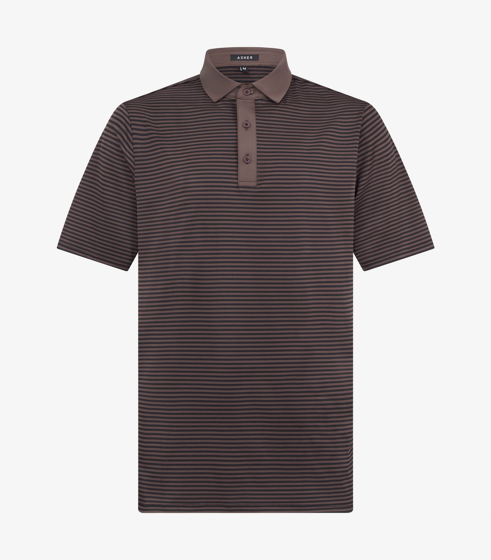 Asher Golf Traverse Polo Wine