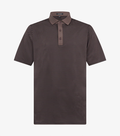 Asher Golf Traverse Polo Wine
