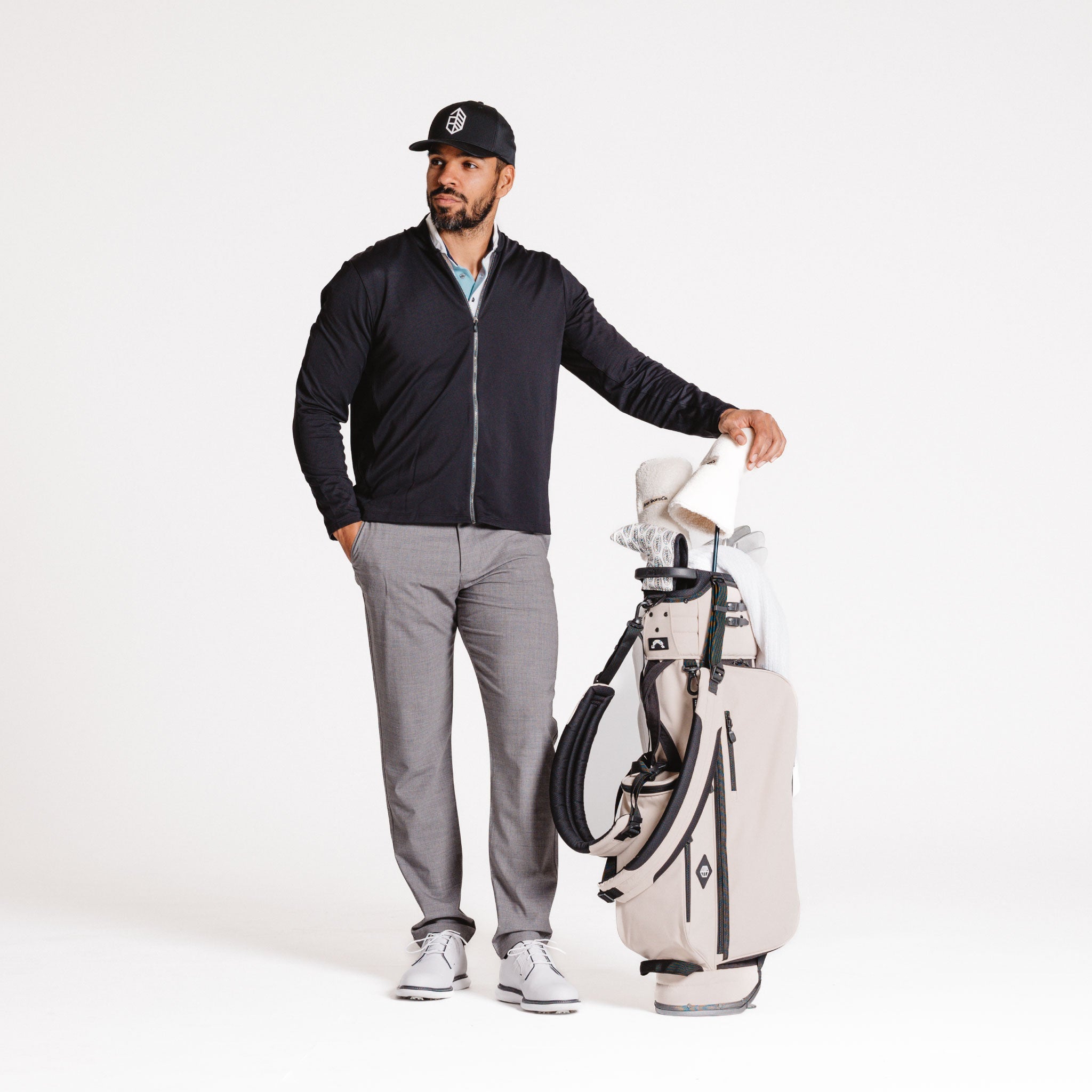 Jones Golf Field Khaki Trouper 3.0 Golf Bag | Uncrate Supply