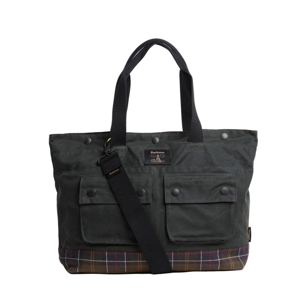 Barbour Field Wax Tote Bag