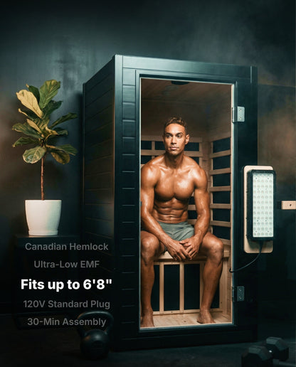 SaunaBox Solara Full Spectrum Infrared Sauna