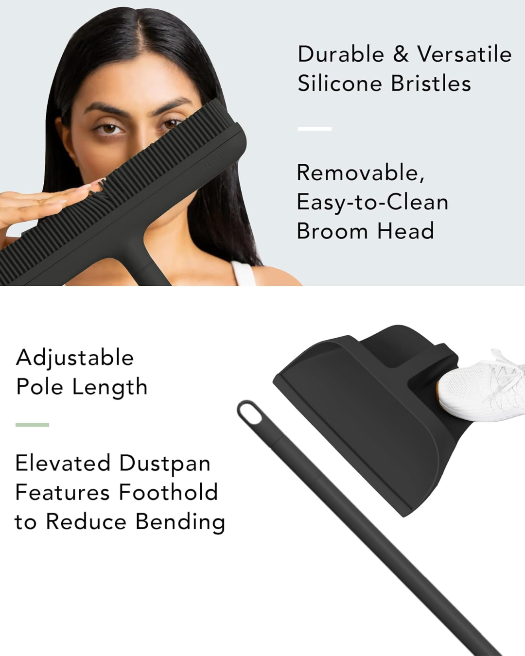 Dotti Odyssey Broom & Dustpan