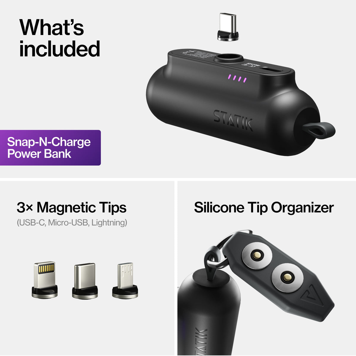 Statik Snap-N-Charge