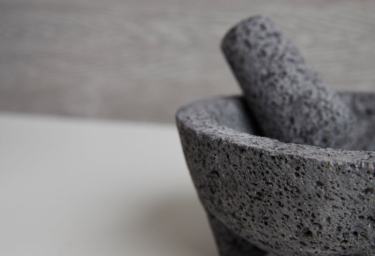 Verve Culture Molcajete & Tortilla Basket