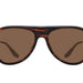 007 x Barton Perreira Vedretta Sunglasses - Tamboura Tortoise / Antique Gold / Espresso (AR)