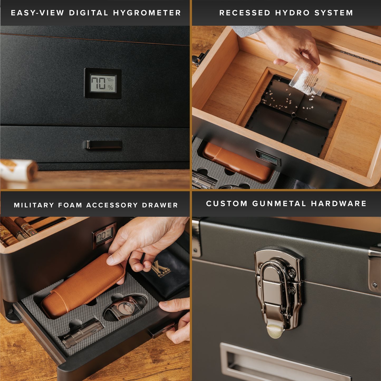 Klaro Military Edition Humidor