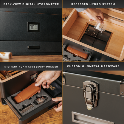 Klaro Military Edition Humidor