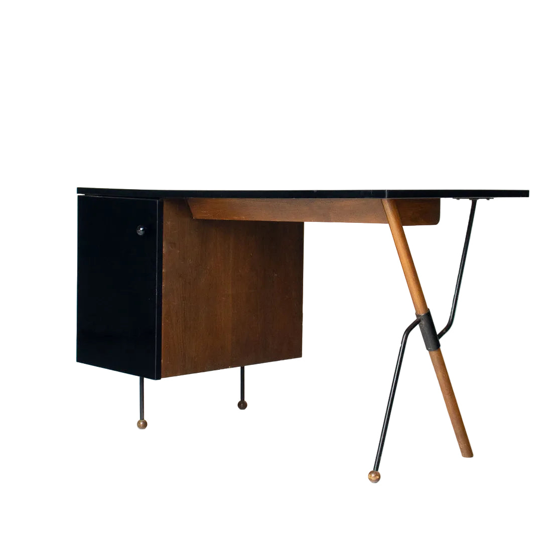 Rare Greta Grossman Model 6200 Desk for Glenn of California, 1952 — Dave Brubeck Estate