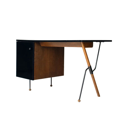 Rare Greta Grossman Model 6200 Desk for Glenn of California, 1952 — Dave Brubeck Estate