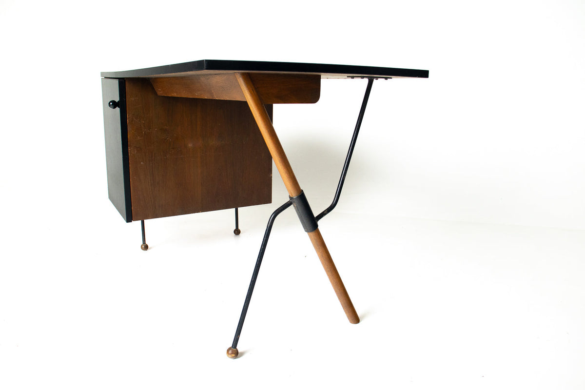 Rare Greta Grossman Model 6200 Desk for Glenn of California, 1952 — Dave Brubeck Estate