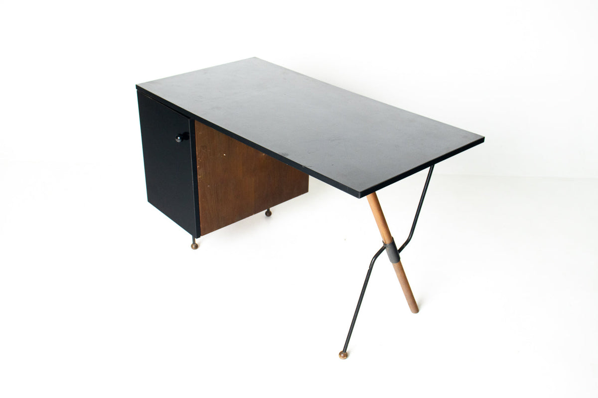 Rare Greta Grossman Model 6200 Desk for Glenn of California, 1952 — Dave Brubeck Estate