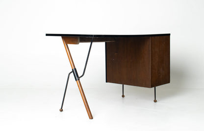 Rare Greta Grossman Model 6200 Desk for Glenn of California, 1952 — Dave Brubeck Estate