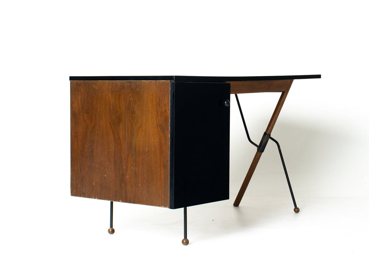 Rare Greta Grossman Model 6200 Desk for Glenn of California, 1952 — Dave Brubeck Estate