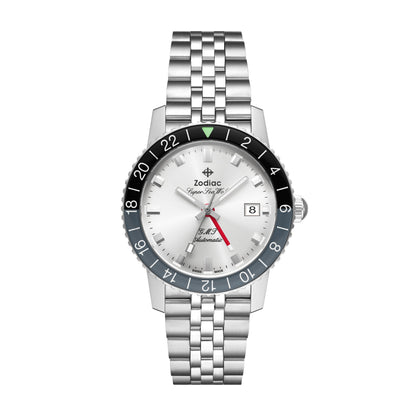 Zodiac Super Sea Wolf GMT Automatic Watch Default Title