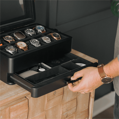 Case Elegance Military Edition Watch Box