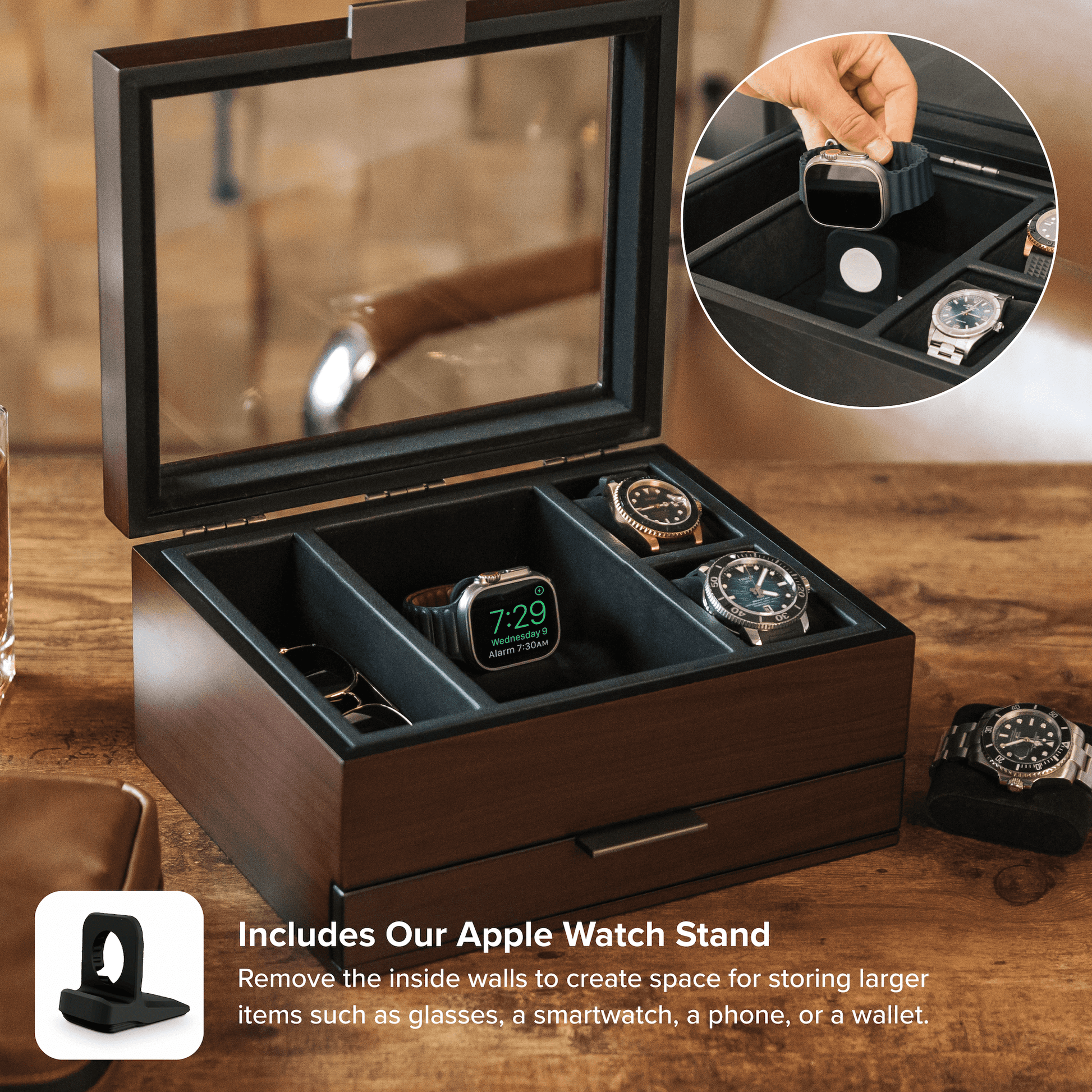 Mill Modular 8 Slot Watch Box