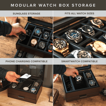 Mill Modular 8 Slot Watch Box