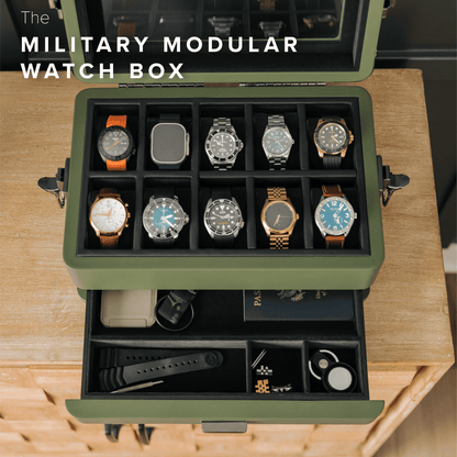 Military Edition Modular Watch Box