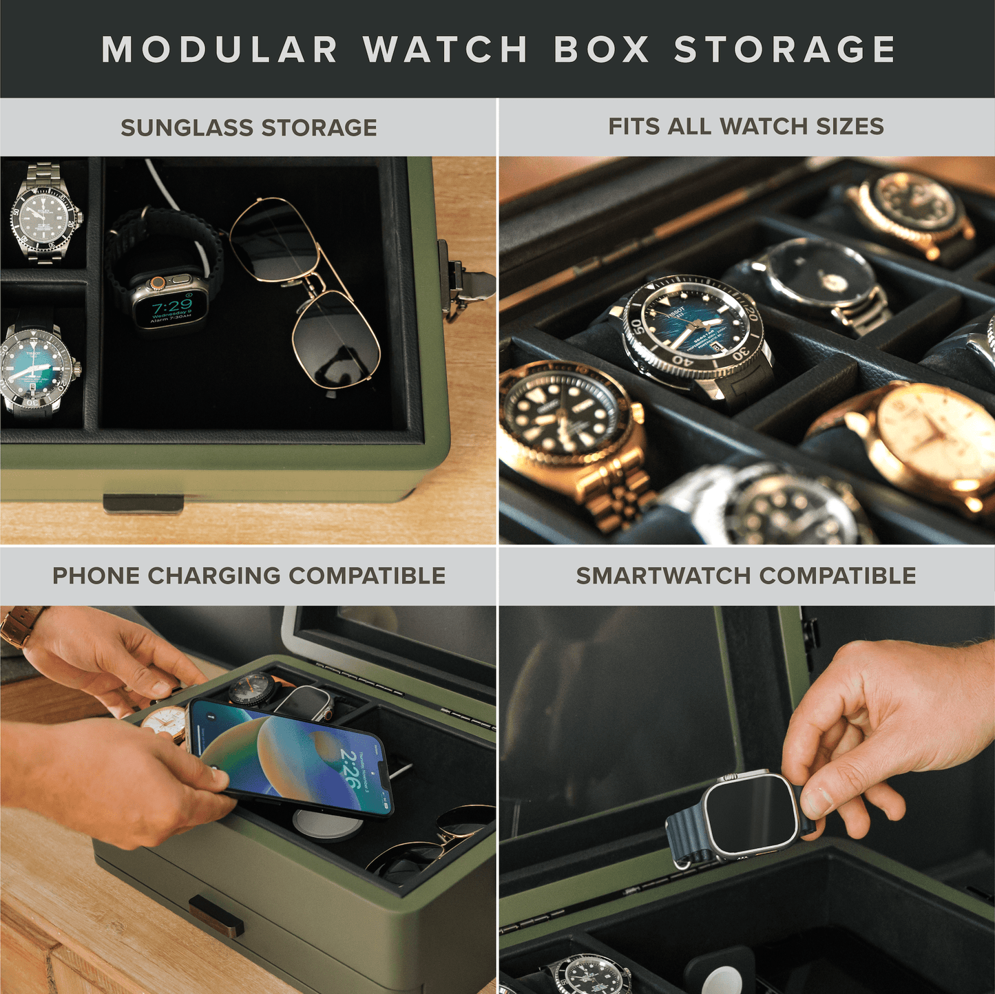 Military Edition Modular Watch Box