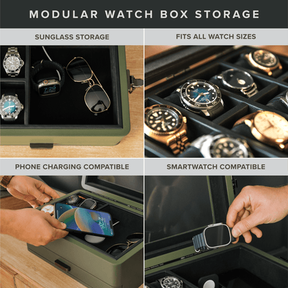 Military Edition Modular Watch Box